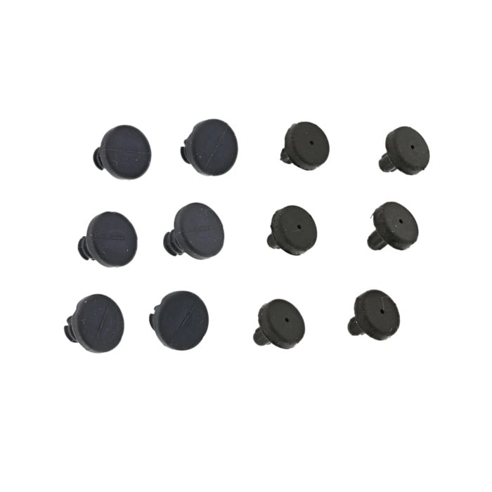 AEG Electrolux 4055371100 Gummifuss - Set,gummiteil,gitter,12pcs.
