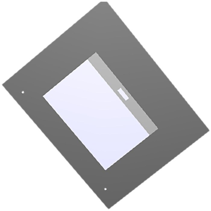 AEG Electrolux 3428411288 Aussenscheibe - Frontscheibe,faure,weiss