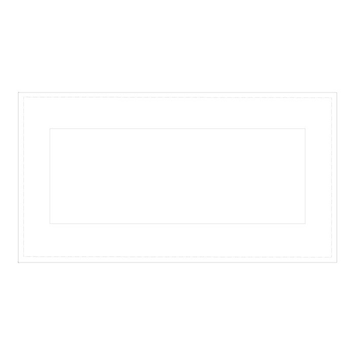 AEG Electrolux 3158393003 Backofenglasscheibe - Glas,innerhalb