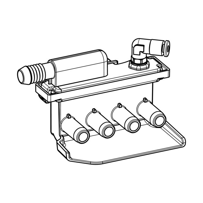 AEG Electrolux 8084606014 Dosierventil - Verteiler spülmittelbehälter