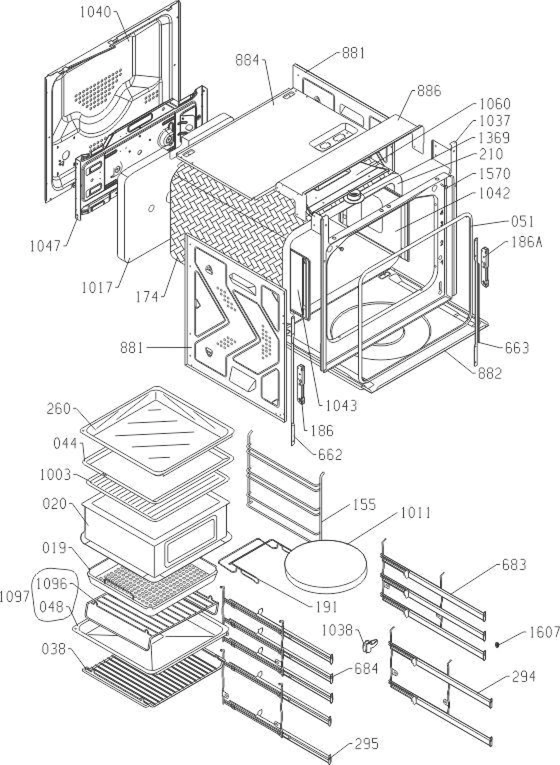 Explosionszeichnung Gorenje 337234 BC7457ZX