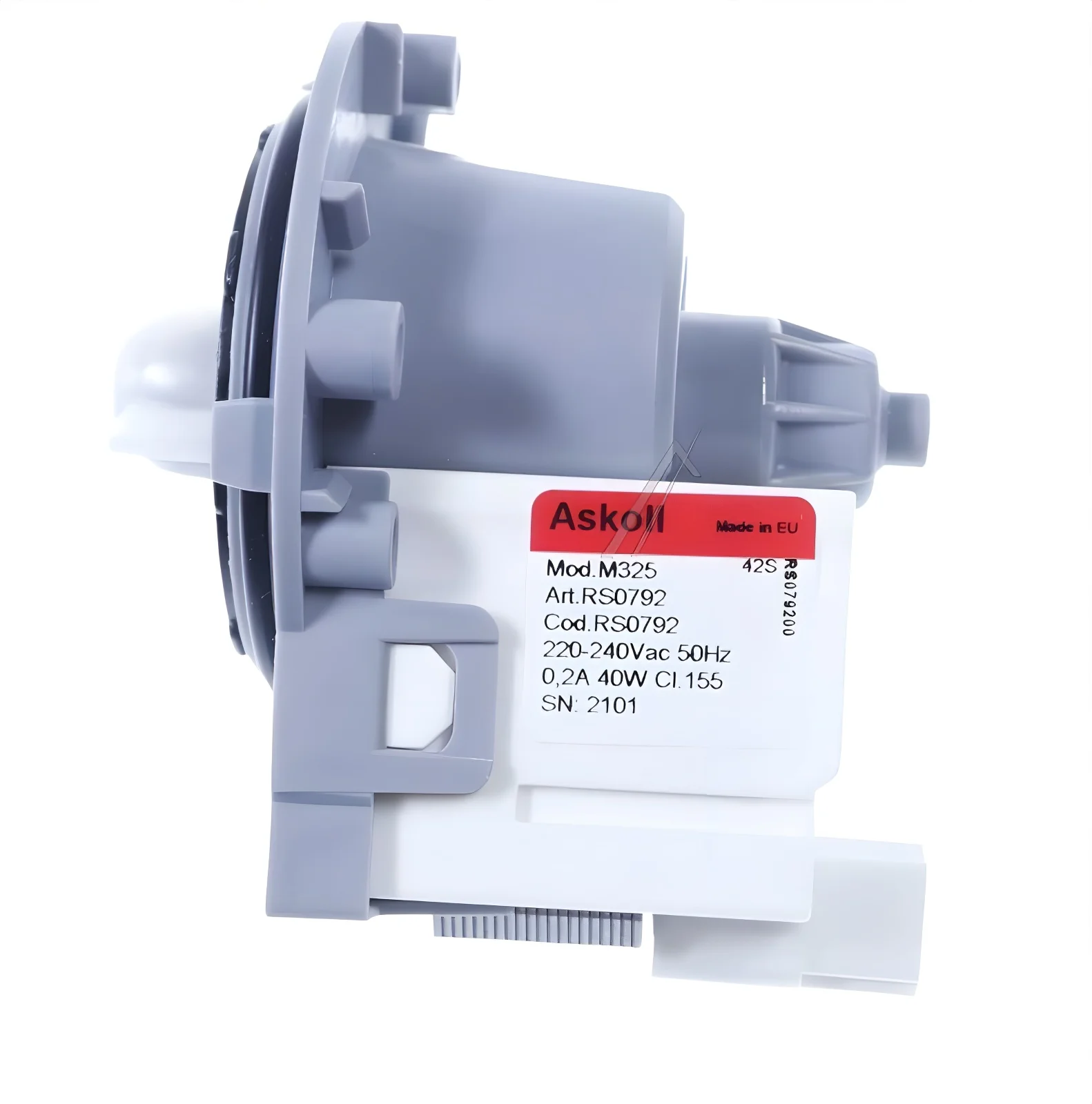 Askoll RS0629 Laugenpumpe - M235 296037 universal askoll pumpenmotor für zanussi und passend für gorenje