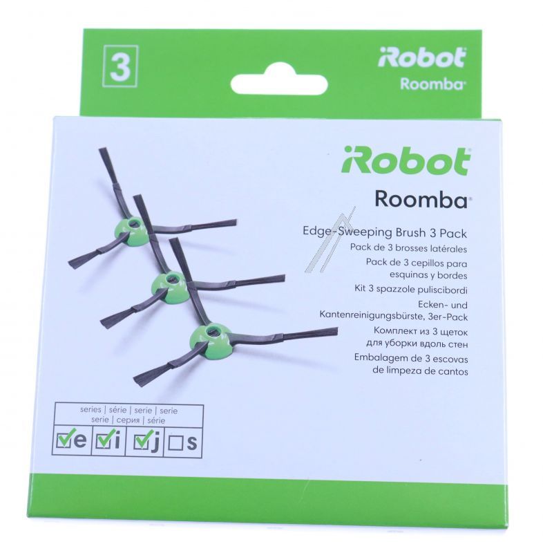 iRobot 4757628 Bürste - 3er-pack kantenreinigungsbürste roomba serie e, i, j & j combo