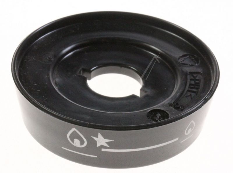 Whirlpool Indesit 482000031655 Skalenscheibe - C00285311 knebel scheibe - schwarz feuer gas