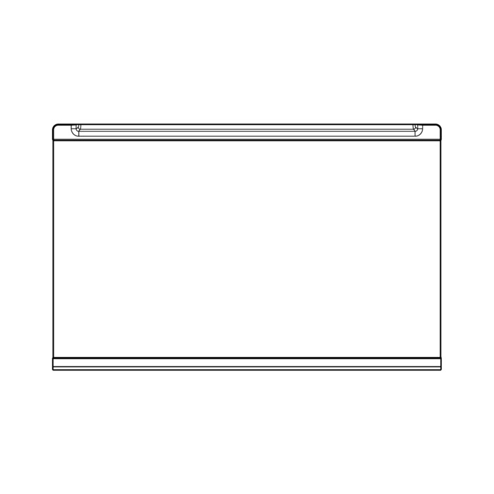 AEG Electrolux 2651087385 Glasplatte - Glass shelf,complete,neutral,4