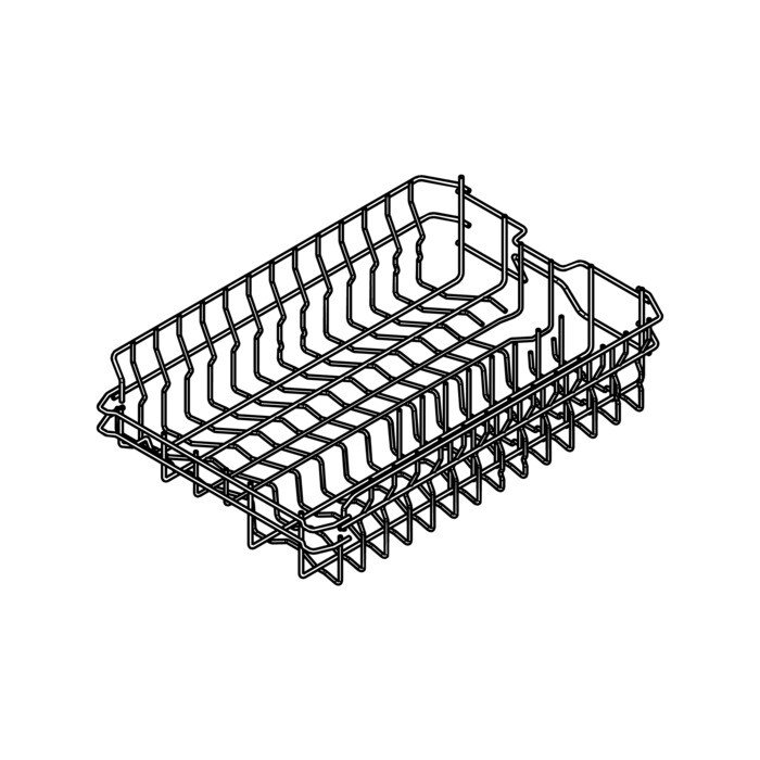AEG Electrolux 140163268026 Geschirrkorb - Panier supérieur,gris,359x515m