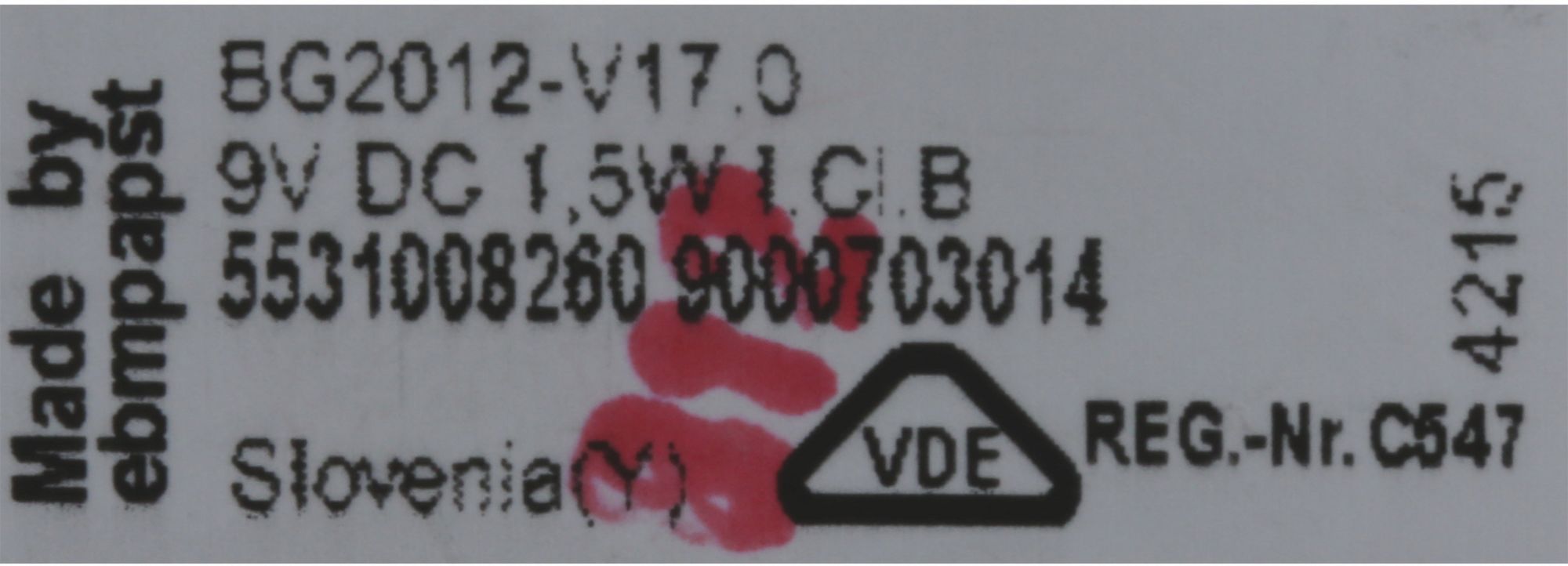 Bosch Siemens Gebläsemotor 00742007 für Kühlschrank Lüfter Ersatzteil