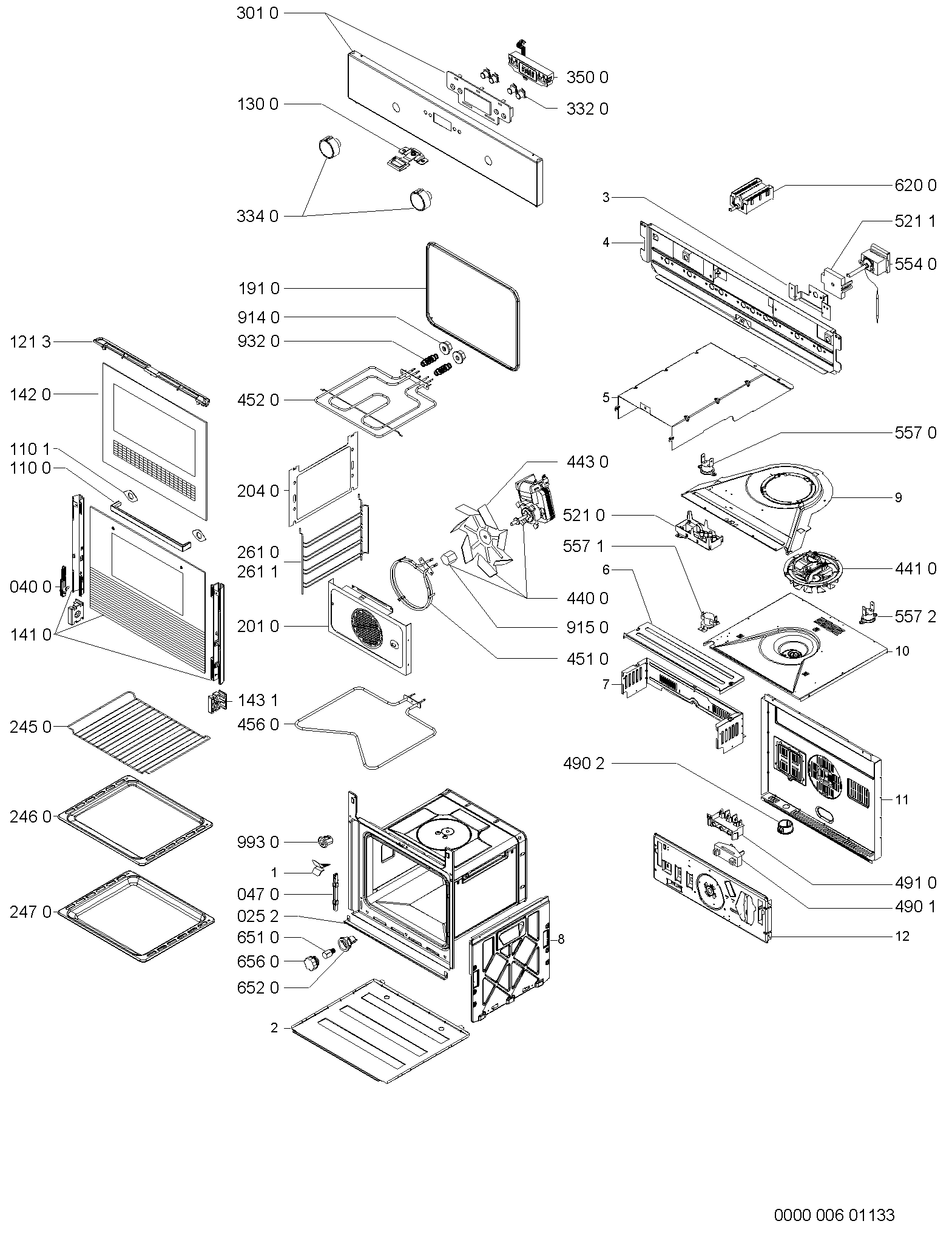 Explosionszeichnung Ikea 857921301501 OV C00 S
