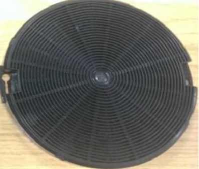 Eurosav RH1120282687 Kohlefilter - 112.0282.687 filter motorkohle 2 points de befestigung