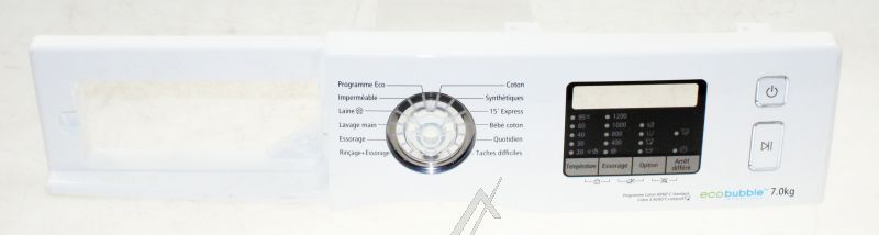 Samsung DC9717404Q Bedienteilblende - Assy panel control,wf70f5e0w2w/ef,french Samsung DC9717404Q Bedienteilblende - Assy panel control,wf70f5e0w2w/ef,french
