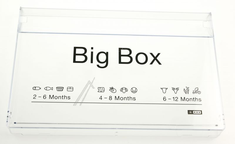 Bosch Siemens Schubladenblende Big Box 11010665 für Kühlschrank Ersatzteil