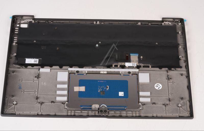 LG AFP76468703 Gehäusedeckel - Royal 16 assy kbd deck k-deck assy for svc, obsidian black, kbd(germany) baklit, for gm