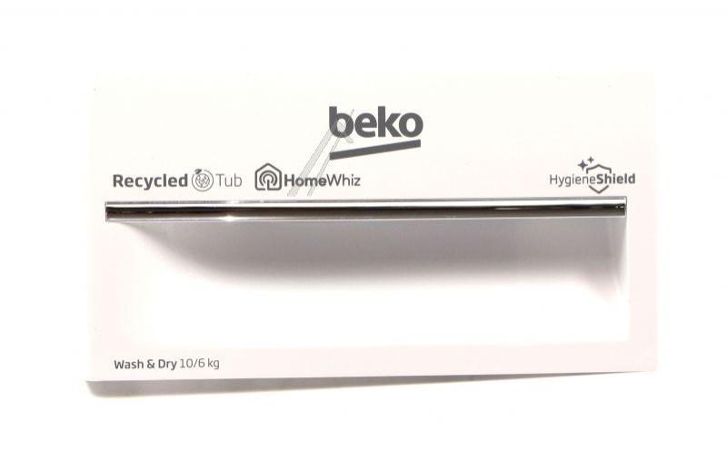 Arcelik Grundig Beko C00893819 Blende Waschmittelkasten - 1408809017 waschmittelkastenblende