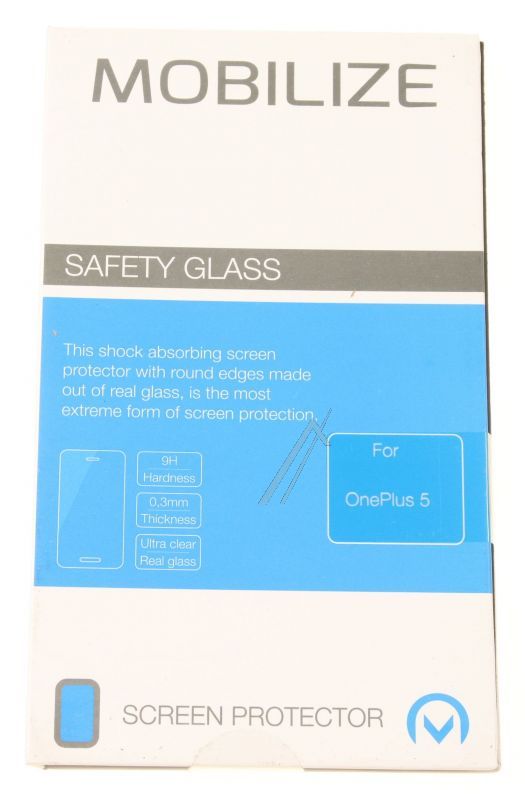 Mobilize 49126 Display-Schutzfolie - Passend für mobilize glass screen protector oneplus 5