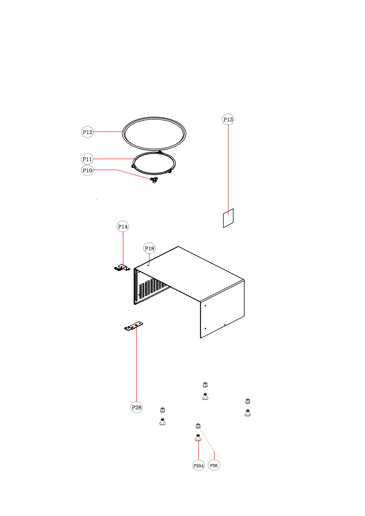 Explosionszeichnung AEG 94760876201 LMS2203EMX