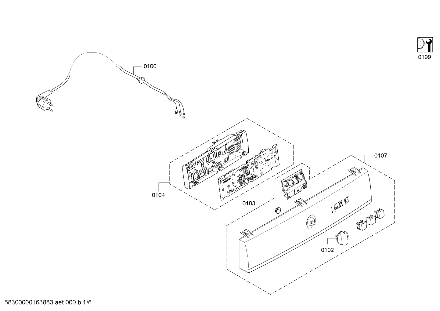 Explosionszeichnung Siemens WT44C102EU/07 iQ100