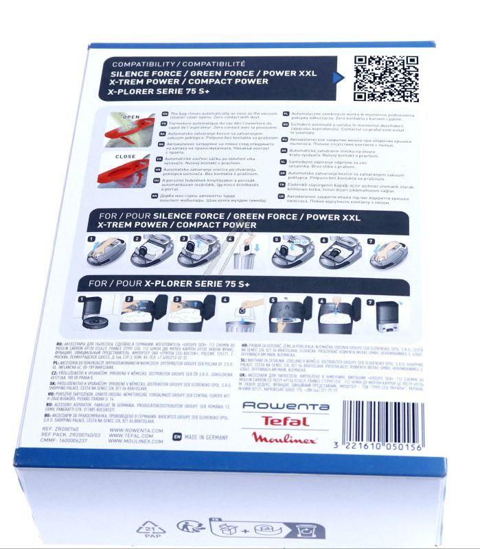 SEB ZR200740 Staubsaugerbeutel - Beutel hygiene+ *4
