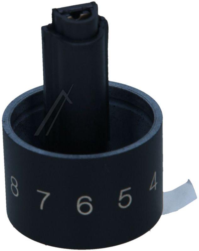 Amica Knebel versenkbar 9072315 für Herd Bediendrehknopf 38 schwarz/inox hb 10400c Ersatzteil