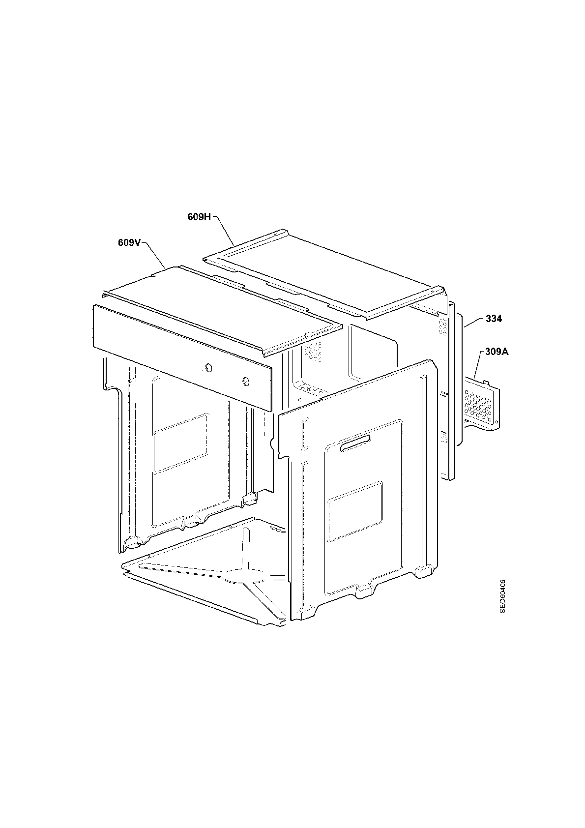 Explosionszeichnung AEG 94104708700 Competence B 8920-1 A