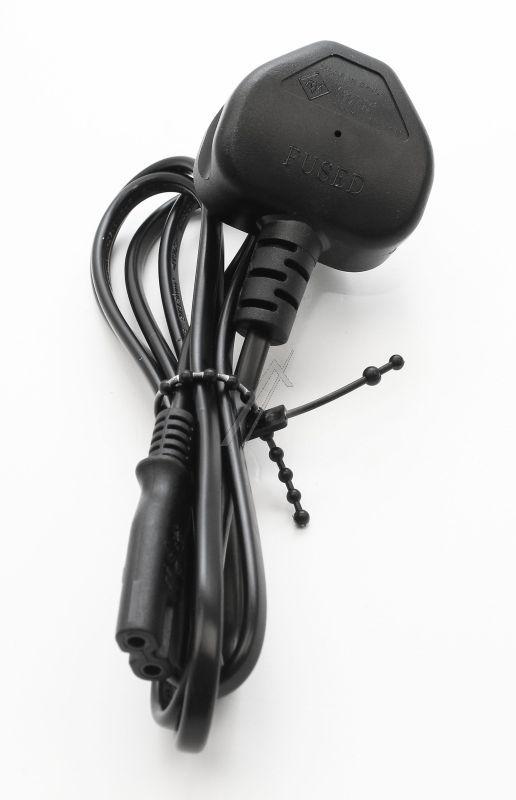 Vestel 23822552 Netzkabel - Pwr cord safe uk 1.5m 2x0.5plug pkg(e_to