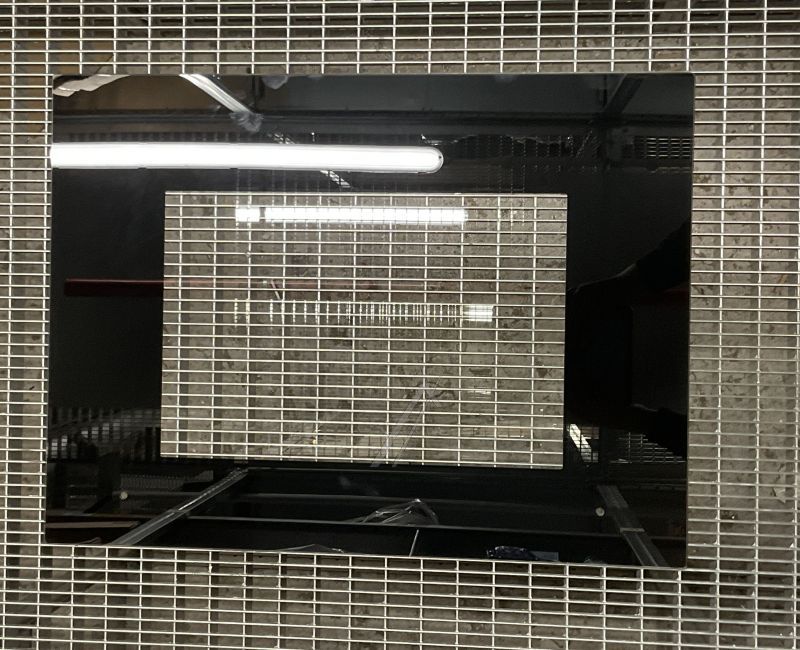Atlan 255020001 Backofenglasscheibe - Backofentürglasscheibe, aussen