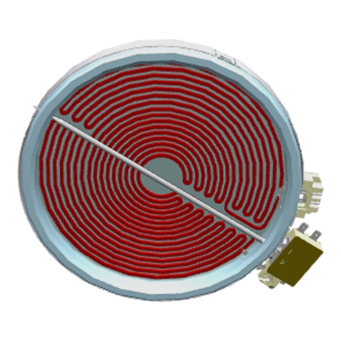 AEG Electrolux 3740640234 Strahlenheizkörper - Strahlungsheizer,d210/120