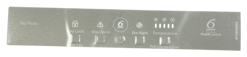 Whirlpool Indesit 481010460023 Schalterblende - C00387576 einlage Whirlpool Indesit 481010460023 Schalterblende - C00387576 einlage
