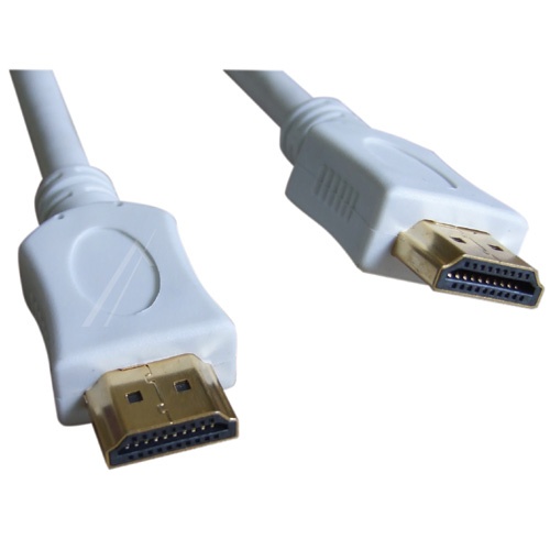COM - Hdmi-stecker / hdmi-stecker, 2,0m, weiss hswe