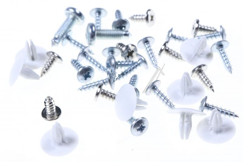 Whirlpool Indesit 488000654318 Schrauben - C00654318 screw kit for installation not shown