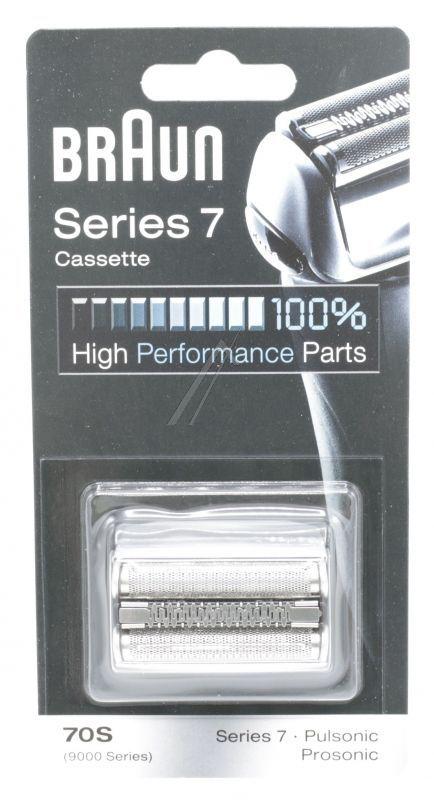 Scherkopf Braun Rasierer Series 7 Kombipack Scherteilekassette 70s KP9000 silber 81387979 Ersatzteil