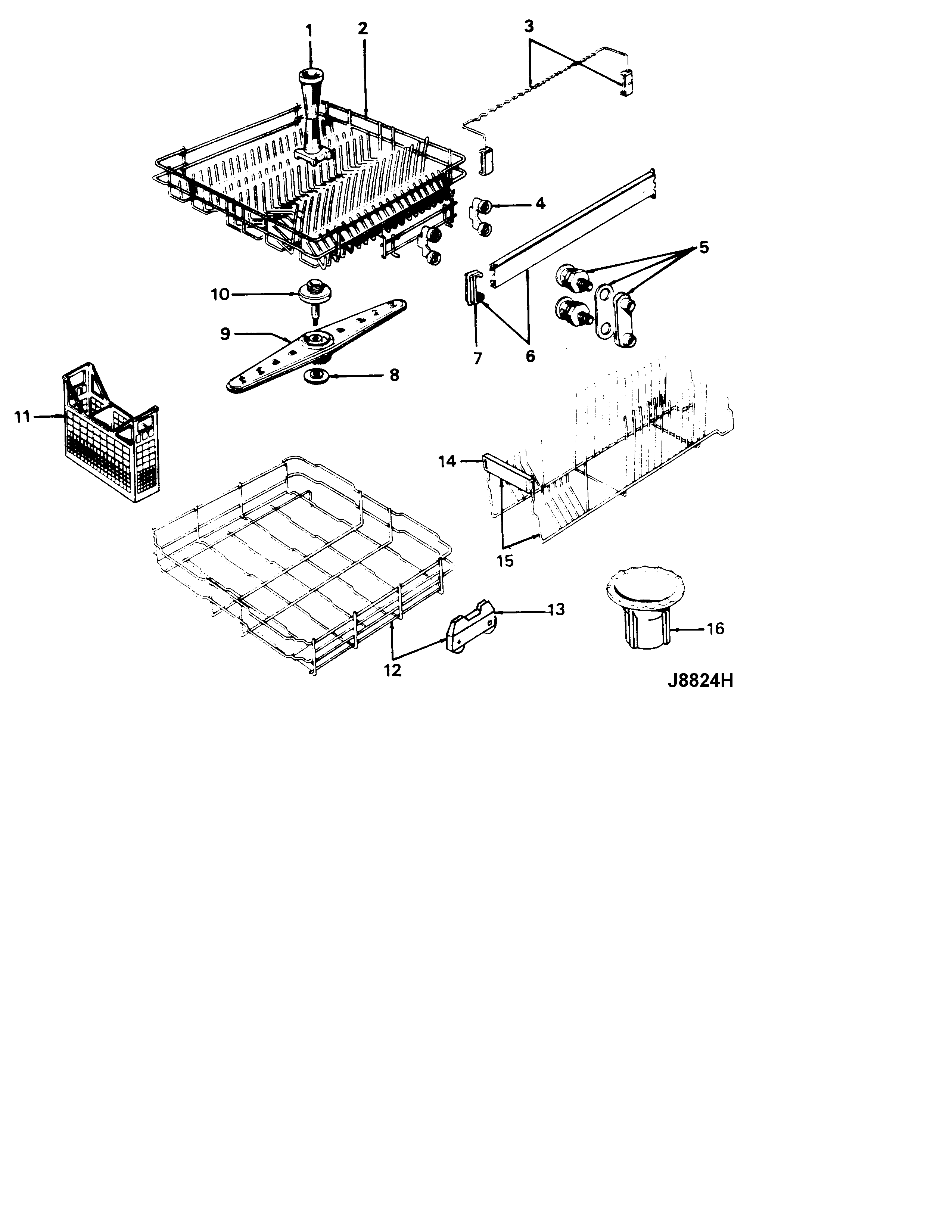 Explosionszeichnung Juno 910210340000 SUI 1416 BR TH-BR GE