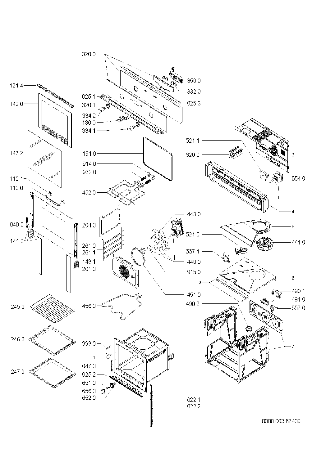 Explosionszeichnung Ikea 857917301012 OBI S00 AL