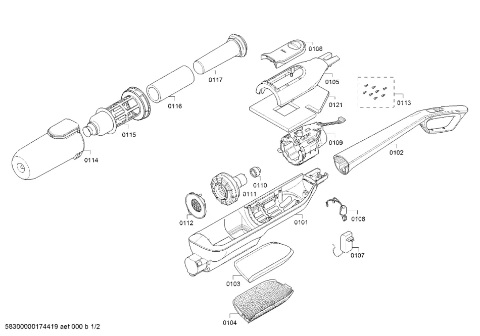 Bosch BCH6ALL/01 Athlet 25.2V Bosch BCH6ALL/01 Athlet 25.2V