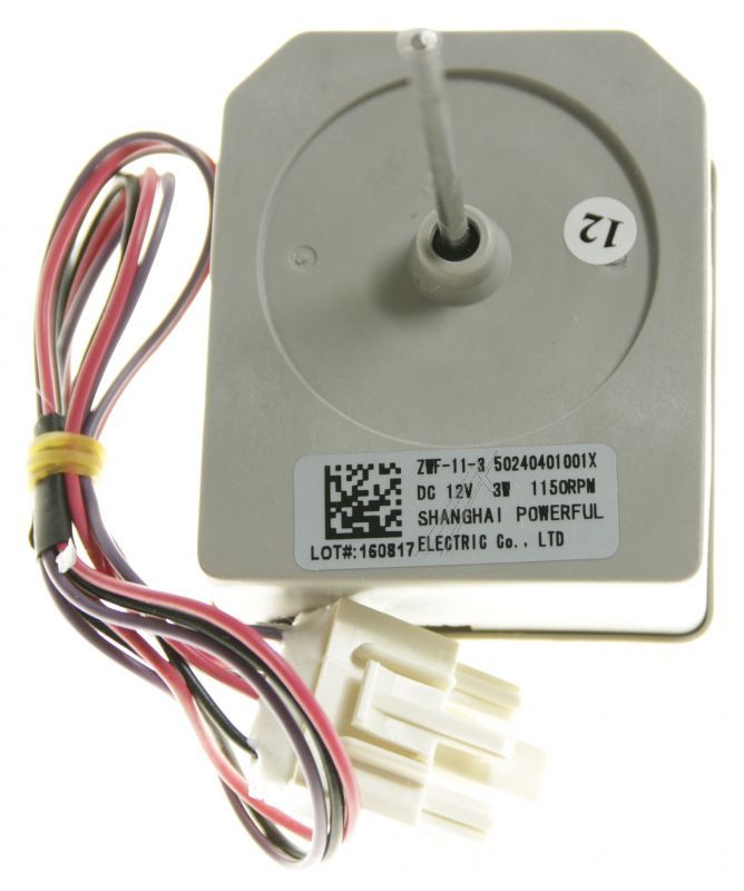 Midea 11002015001688 Lüfter - Zbyp-3-8-9 lüftermotor, 12vdc, 3w