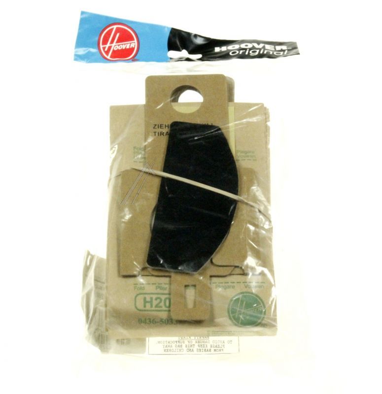 Candy Hoover 09162280 Staubsaugerbeutel - H20a staubbeutel 5 stück