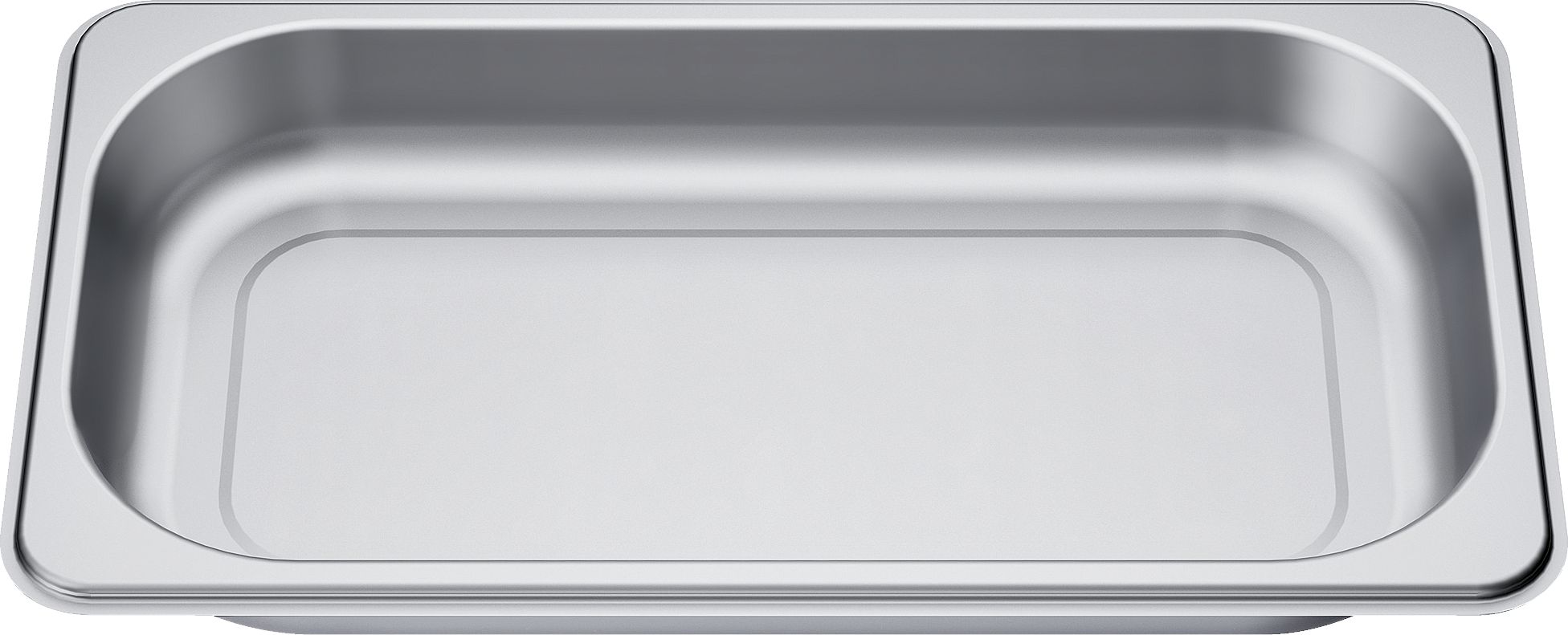 BSH Bosch Siemens 00577552 Garbehälter - Garbehälter, rvs, ungelocht, grösse s, 325x176x40