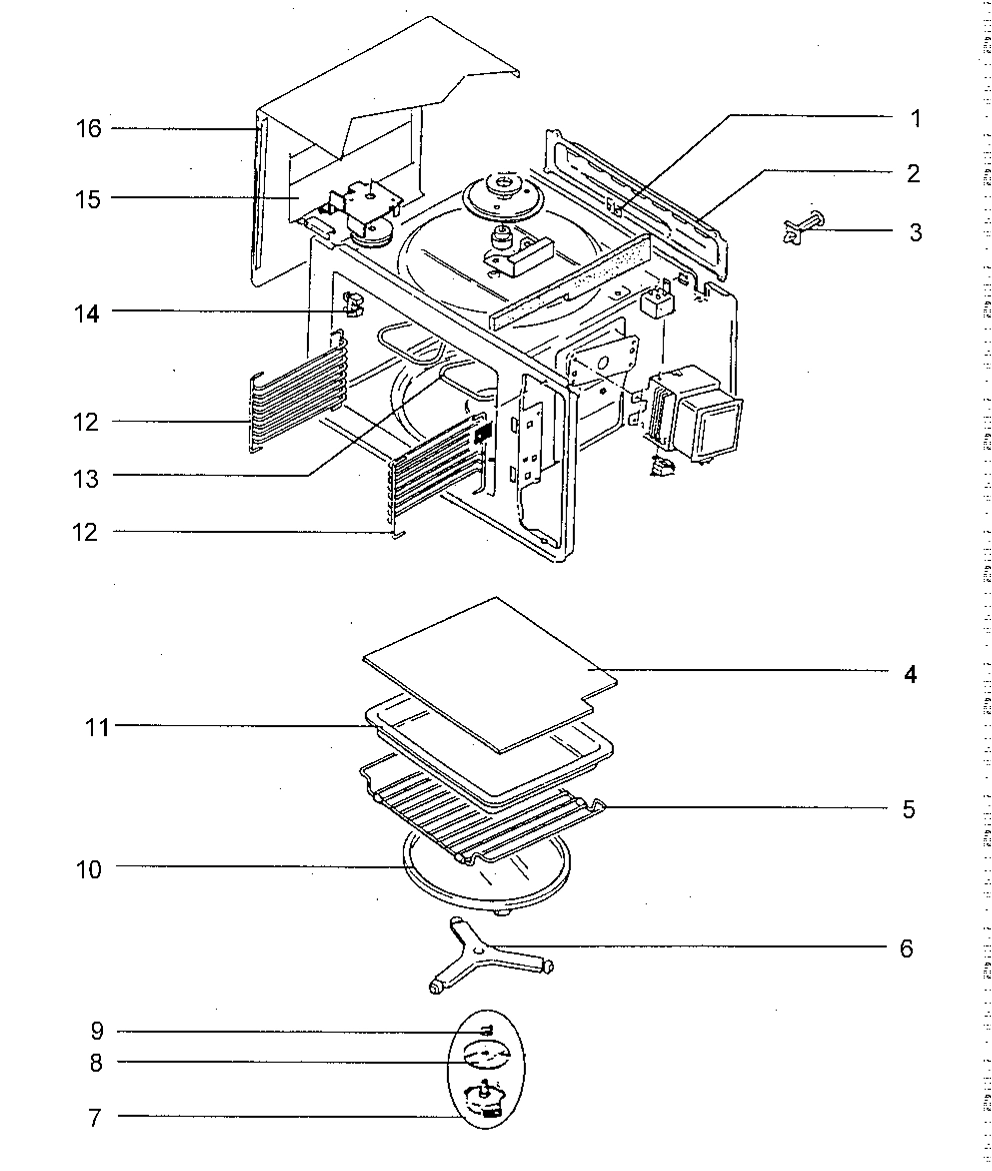 Explosionszeichnung AEG 94700227100 Micromat Duo 220 W
