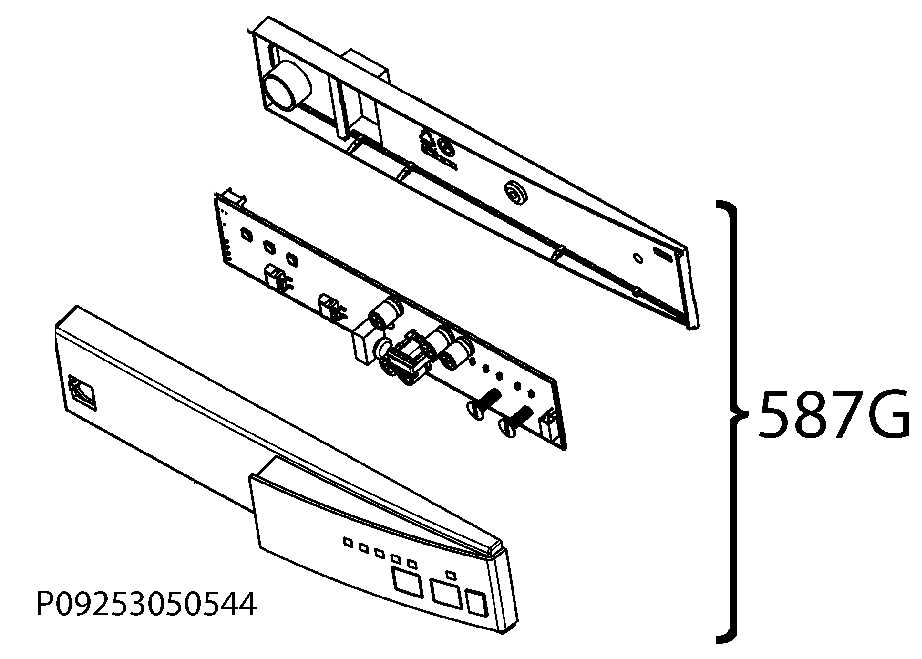 Explosionszeichnung Ikea 92577175501 BITANDE Explosionszeichnung Ikea 92577175501 BITANDE