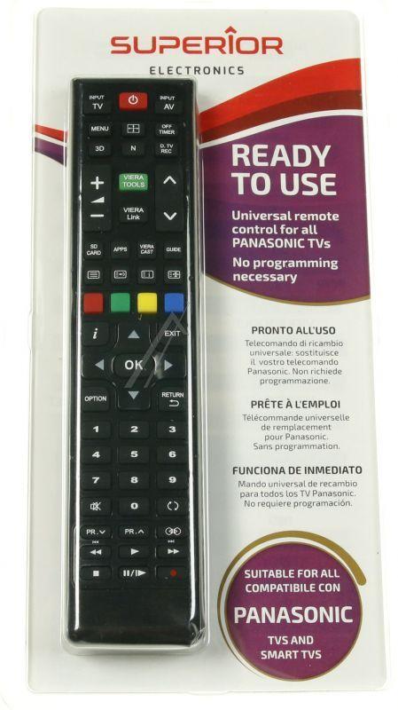 Superior SUPTRB003 - Smart ersatzfernbedienung für passend für panasonic tvs ab bj 2000
