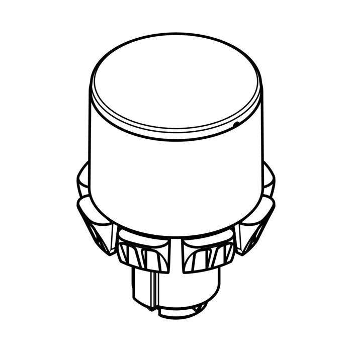 AEG Electrolux 140139358059 Knopf Taste - Knopf,thermostat,schwarz