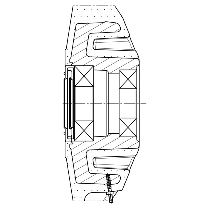 AEG Electrolux 1325504825 Bottichhinterteil - Satz,hülse,hinten,g33 14 wd AEG Electrolux 1325504825 Bottichhinterteil - Satz,hülse,hinten,g33 14 wd