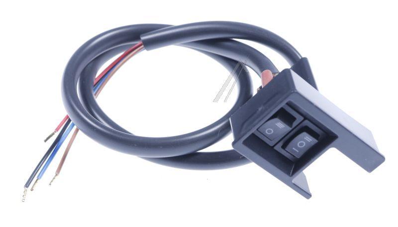Silverline YT459114004 Taster - Motor switch set (black)