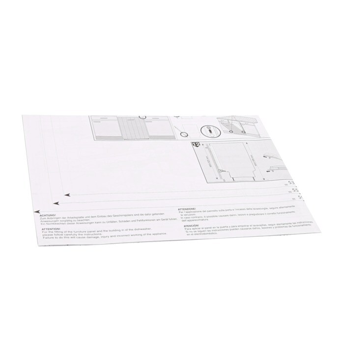 AEG Electrolux 140002854168 Schablone - Schablone,bündig