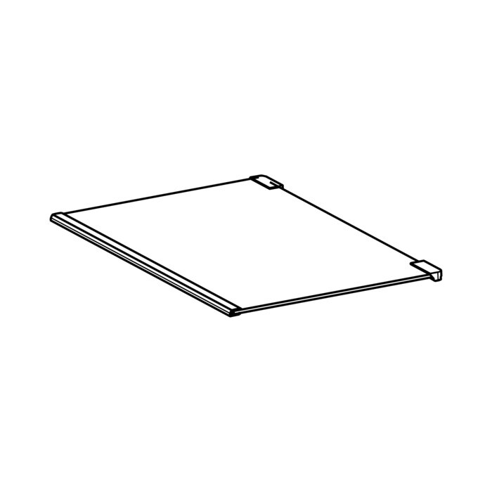 AEG Electrolux 4055421103 Glasplatte - Glasregal,anschlag,neutral,458