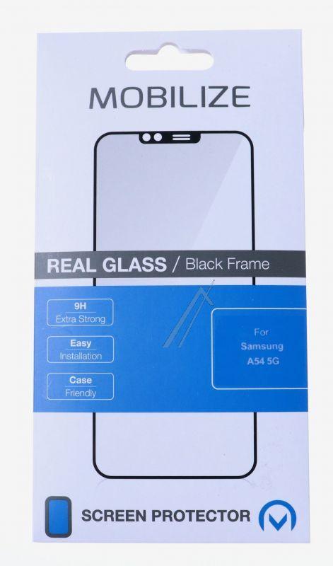 Mobilize 56803 Display-Schutzfolie - Passend für mobilize glass screen protector - black frame - samsung galaxy a54 5g/s23 fe 5g