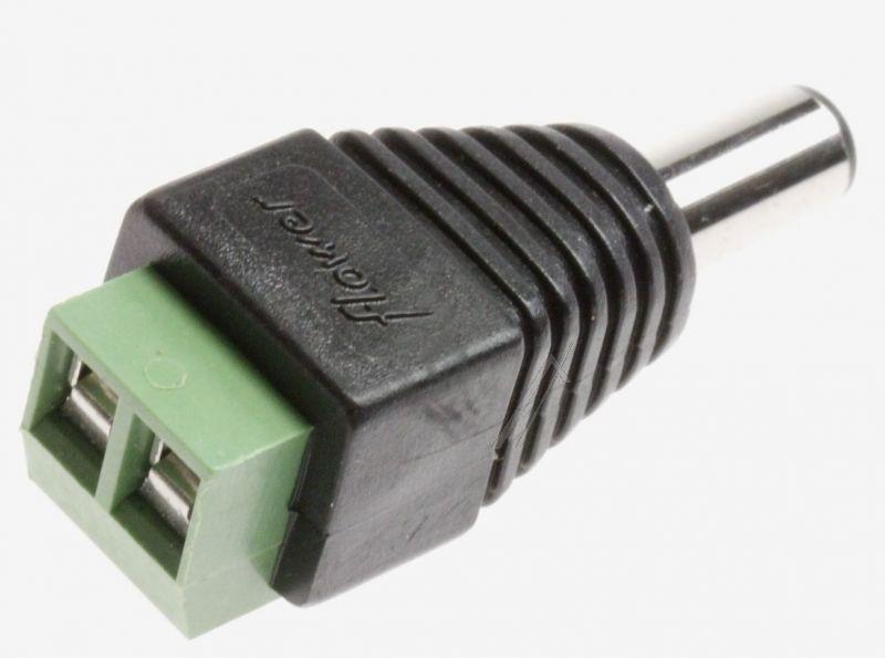 Delock 65396 Stecker - Adapter dc 2,1 x 5,5 mm stecker > anschlussblock 2 pin