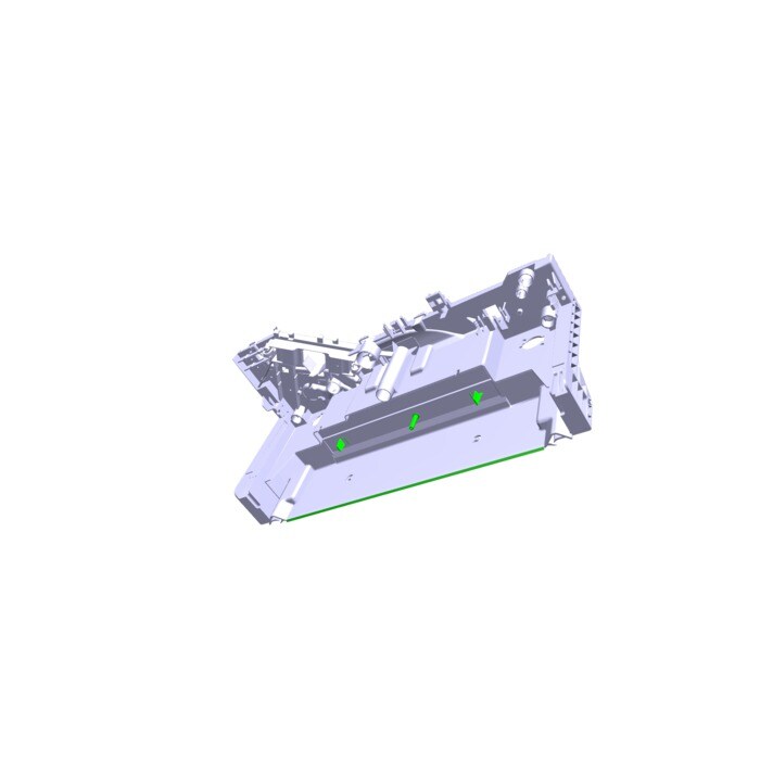 AEG Electrolux 140000531107 Gehäusesockel - Geräteboden
