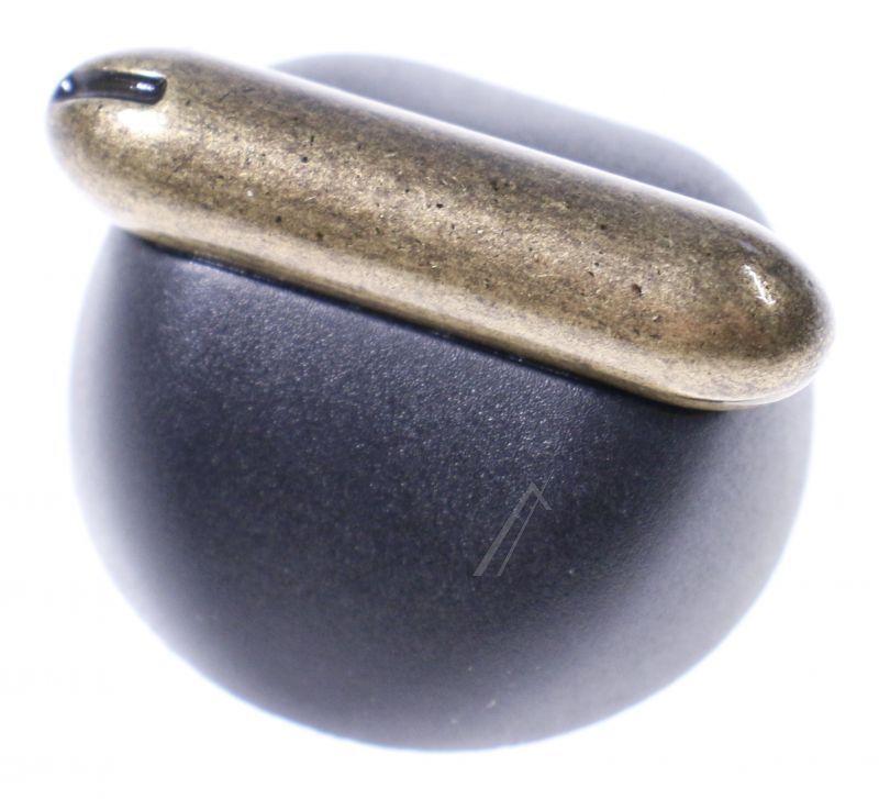 Whirlpool Indesit 488000738251 Knopf Taste - C00738251 rustical knob-pc ontario,antracite ph7