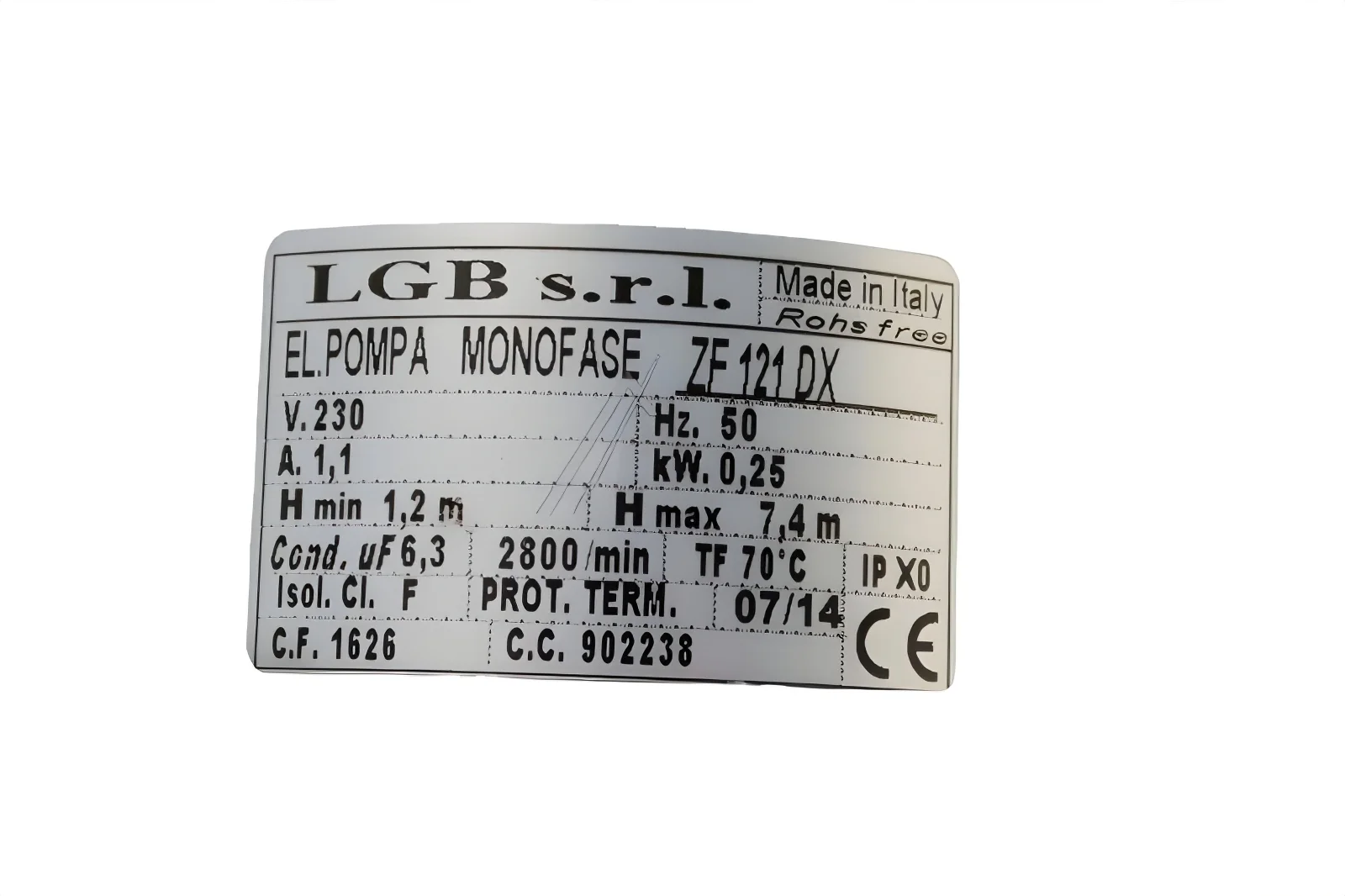 Whirlpool Indesit 483286008976 Umwälzmotor - C00337050 pumpe