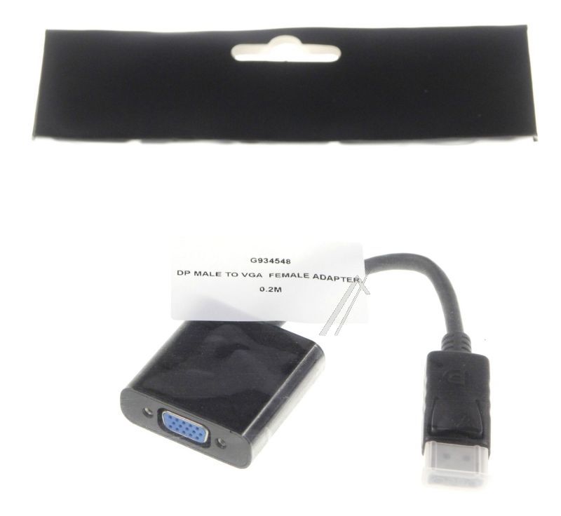 COM Displayport Verbindung - Adapter display port stecker-> vga 15pin buchse